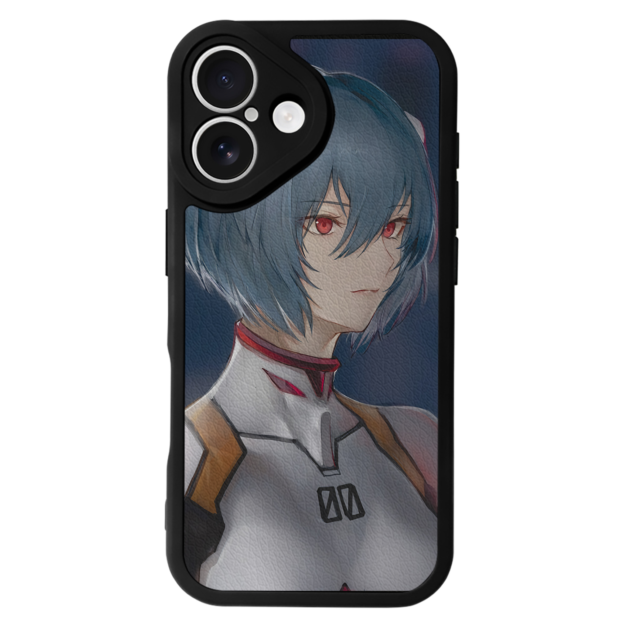 （画像用） EVA 新世紀エヴァンゲリオン 【iPhone 16シリーズ対応】シリコンスマホケース（レザー調） 材質：シリコン